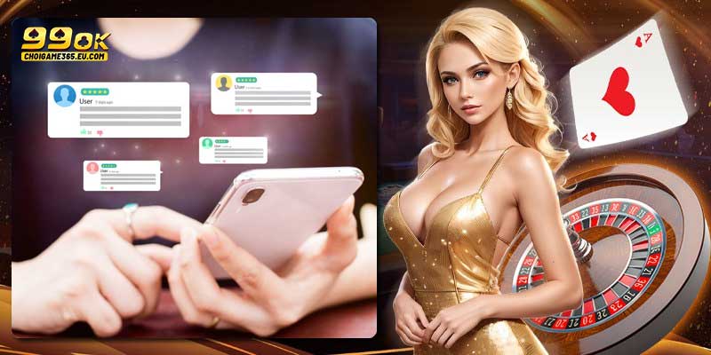 Người chơi đánh giá 99OK rất phù hợp, dễ nhận dễ rút