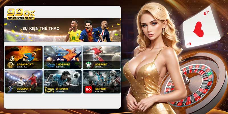 Tìm hiểu 6 sảnh thể thao ở nhà cái